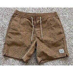 Howler Bros Pressure Drop Cord Shorts Mens 36 Elastic Waist 7.5" Drawstring